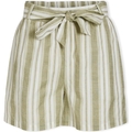 Image of Shorts Vila Etni Shorts - Egret/Oil Verde067