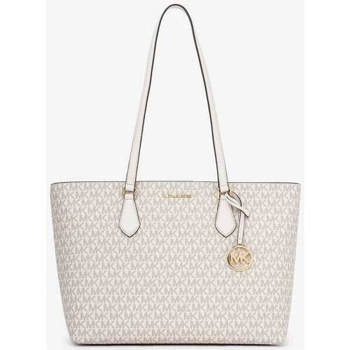 Borse Donna Borse MICHAEL Michael Kors Shopping bag donna  35S4G6HT9B Bianco