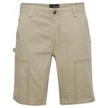 Abbigliamento Uomo Shorts / Bermuda Blend Of America Bermuda worker in puro cotone 20716616 Beige