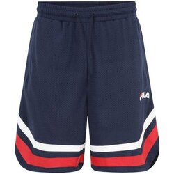 Abbigliamento Uomo Shorts / Bermuda Fila Shorts Uomo Baseball Lashio Blu