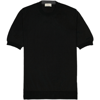 Abbigliamento Uomo T-shirt & Polo Altea T-shirt nera in cotone Nero