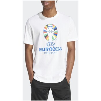 Abbigliamento Uomo T-shirt & Polo adidas Originals Shirt con stampa Euro 2024 Germany Bianco