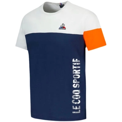 Abbigliamento Uomo T-shirt maniche corte Le Coq Sportif tricolore Multicolore