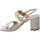 Scarpe Donna Sandali Exé Shoes Sandalo Donna Beige/Oro Como-894 Beige