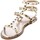 Scarpe Donna Sandali Exé Shoes Sandalo Donna Oro Vf239-44 Oro
