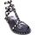 Scarpe Donna Sandali Exé Shoes Sandalo Donna Nero Vf239-44 Nero