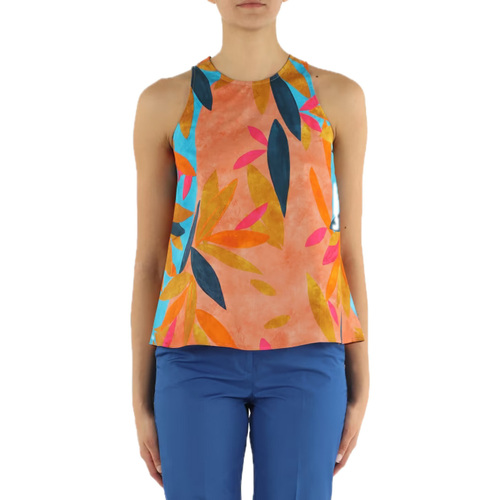 Abbigliamento Donna Top / T-shirt senza maniche Penny Black guglia-4 Multicolore