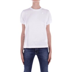 Abbigliamento Donna T-shirt maniche corte K-Way K2122UW Bianco