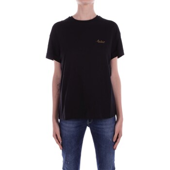 Abbigliamento Donna T-shirt maniche corte Barbour LTS0592 Nero