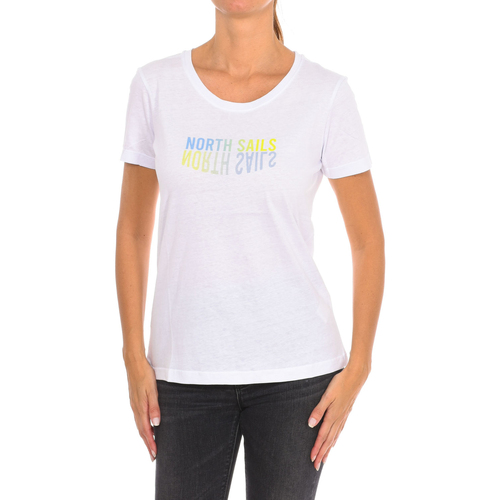 Abbigliamento Donna T-shirt maniche corte North Sails 9024290-101 Bianco