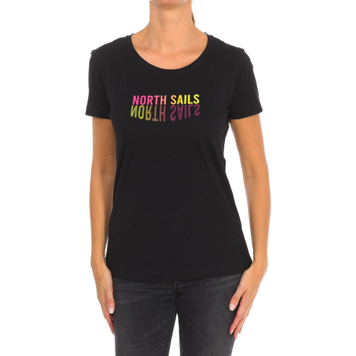 Abbigliamento Donna T-shirt maniche corte North Sails 9024290-999 Nero