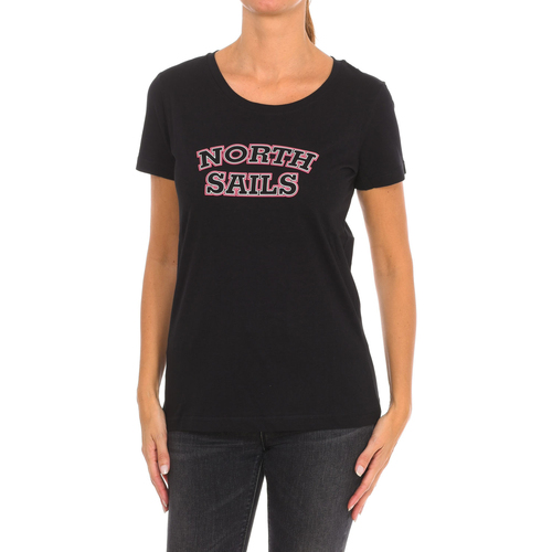 Abbigliamento Donna T-shirt maniche corte North Sails 9024320-999 Nero