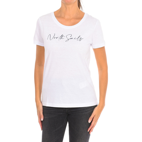 Abbigliamento Donna T-shirt maniche corte North Sails 9024330-101 Bianco