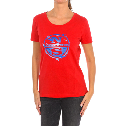 Abbigliamento Donna T-shirt maniche corte North Sails 9024340-230 Rosso