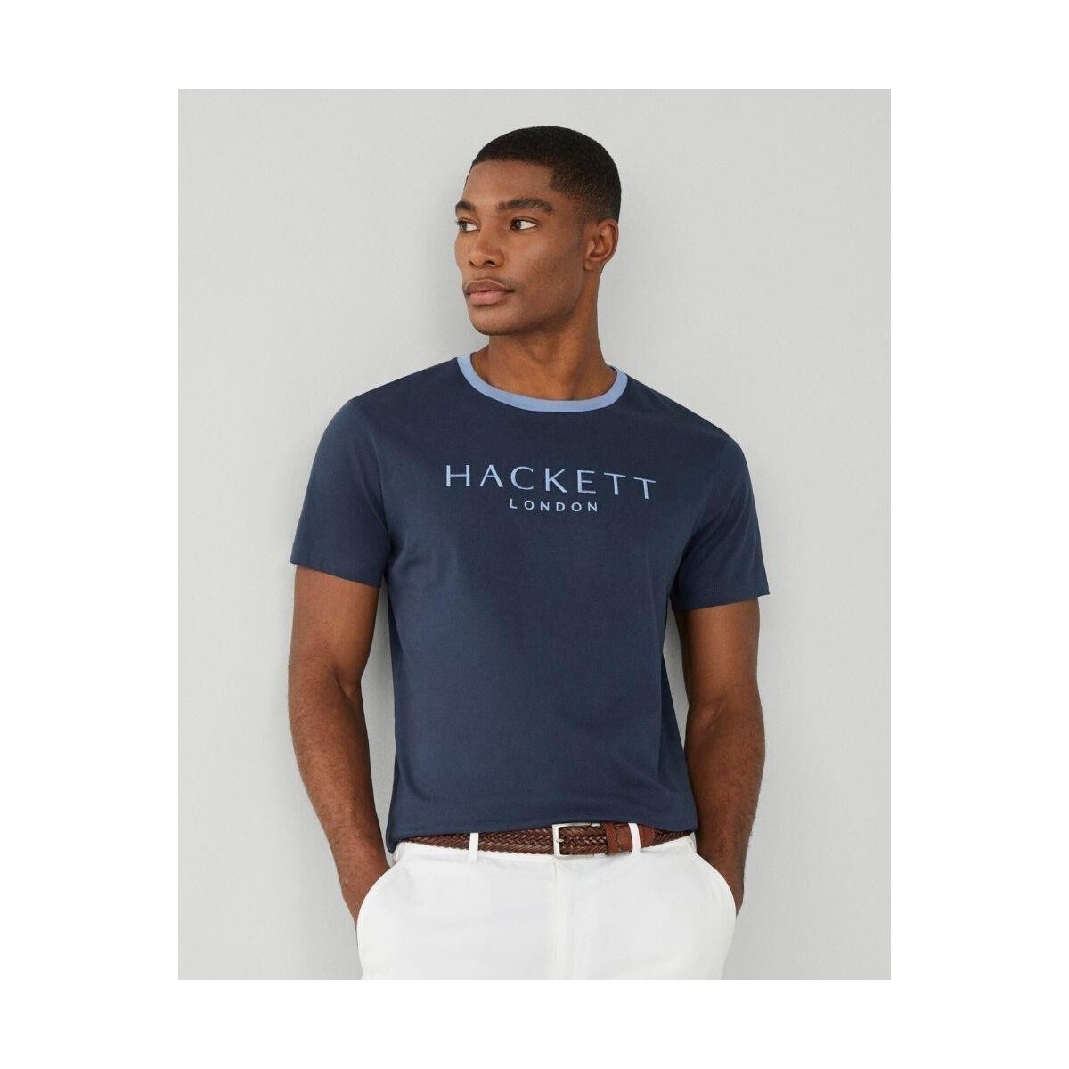 Abbigliamento Uomo T-shirt maniche corte Hackett HM500797 HERITAGE Blu