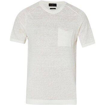 Abbigliamento Uomo T-shirt maniche corte Liu Jo M124P202LONGLINO Bianco