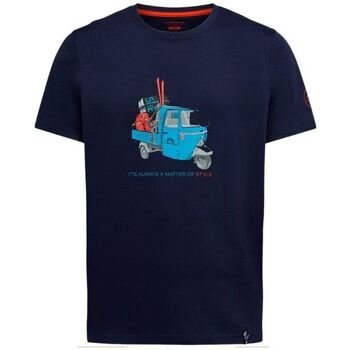 Abbigliamento Uomo T-shirt maniche corte La Sportiva T-shirt Ape Uomo Deep Sea Blu