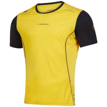 Abbigliamento Uomo T-shirt maniche corte La Sportiva T-shirt Tracer Uomo Yellow/Black Giallo