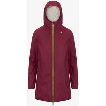 Abbigliamento Donna giacca a vento K-Way SOPHIE PLUS.2 REVERSIBLE K7123MW Rosso