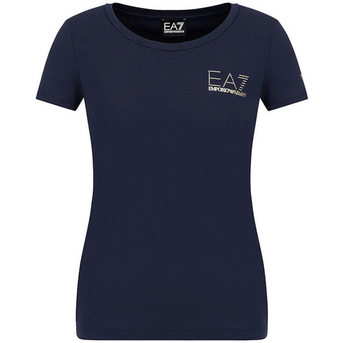 Abbigliamento Donna T-shirt & Polo Ea7 Emporio Armani T-shirt Evolution EA7 8NTT65 TJDQZ Donna Blu