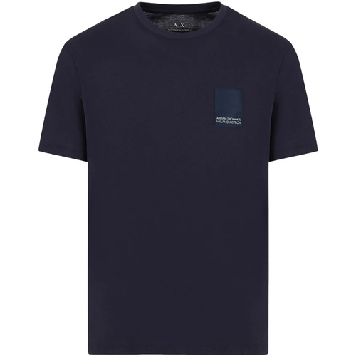 Abbigliamento Uomo T-shirt maniche corte EAX T-Shirt Marine