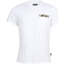Abbigliamento T-shirt & Polo Barbour -TSHIRT  CON TASCA Bianco