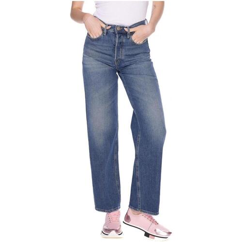 Abbigliamento Donna Jeans Cycle RIGHT STRAIGHT LEG BROKEN Blu