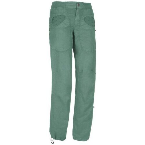 Abbigliamento Donna Pantaloni da tuta E9 Pantaloni Onda Flax Donna Thymus Verde