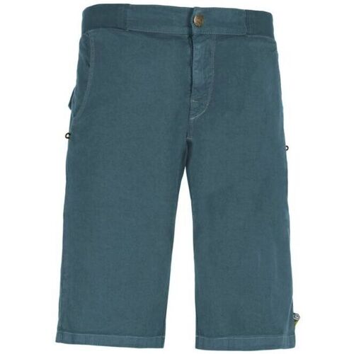 Abbigliamento Uomo Shorts / Bermuda E9 Pantaloncini Kroc Flax Uomo Blue Ceuse Blu