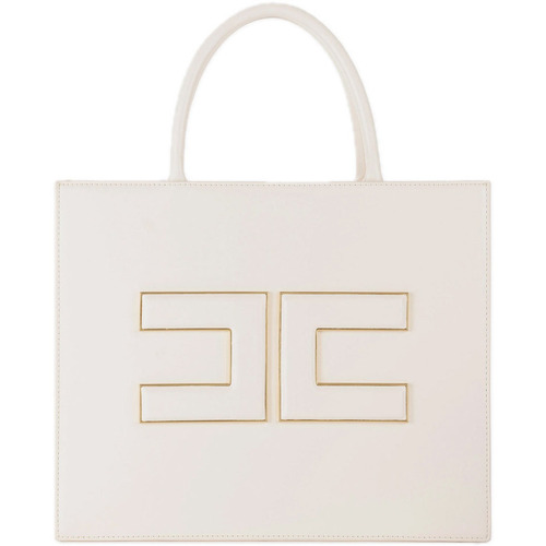 Borse Donna Tote bag / Borsa shopping Elisabetta Franchi bs16a42e2-193 Bianco