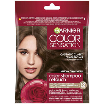 Bellezza Donna Tinta Garnier Color Sensation Shampoo 5.0-castano Chiaro 