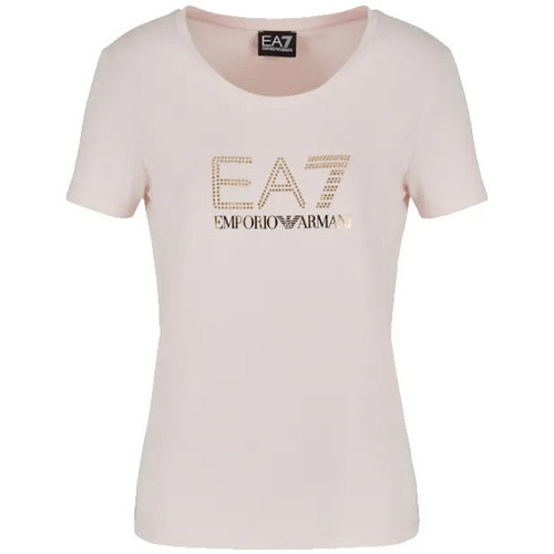 Abbigliamento Donna T-shirt & Polo Ea7 Emporio Armani T-shirt EA7 8NTT67 TJDQZ Donna Rosa