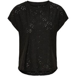 Abbigliamento Donna T-shirt & Polo Only 15231005 SMILLA-BLACK Nero