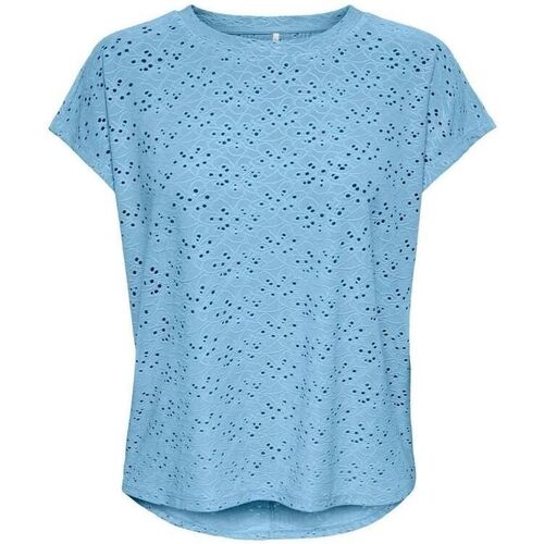 Abbigliamento Donna T-shirt & Polo Only 15231005 SMILLA-CLEAR SKY Blu