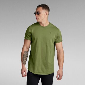 Abbigliamento Uomo T-shirt & Polo G-Star Raw D16396 B353 LASH-724 SAGE Verde