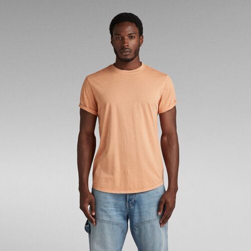 Abbigliamento Uomo T-shirt & Polo G-Star Raw D16396-2653 LASH-G385 PEACH BLOOM GD Arancio