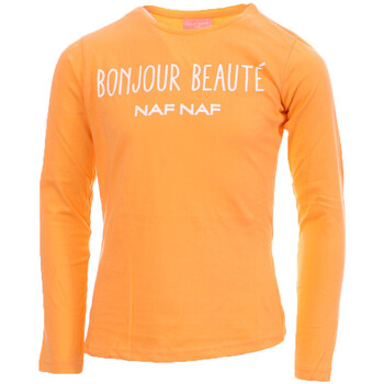 Abbigliamento Bambina T-shirt & Polo Naf Naf NN-4051 Arancio