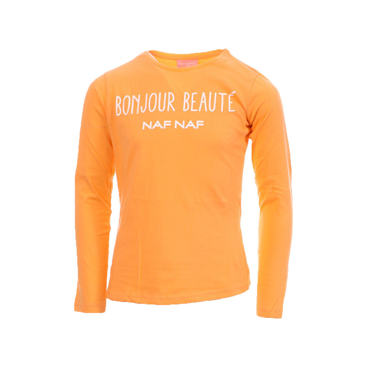 Abbigliamento Bambina T-shirt & Polo Naf Naf NN-4051 Arancio