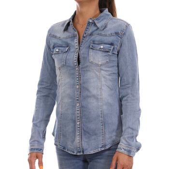 Abbigliamento Donna Camicie Monday Premium VA-3153 Blu