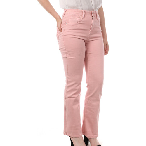 Abbigliamento Donna Jeans Monday Premium L-3056 Rosa