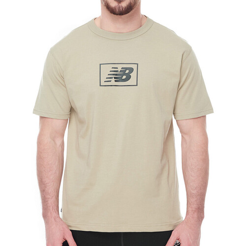 Abbigliamento Uomo T-shirt & Polo New Balance MT33512FUG Verde