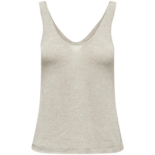 Abbigliamento Donna Top / T-shirt senza maniche JDY 15315036 Beige