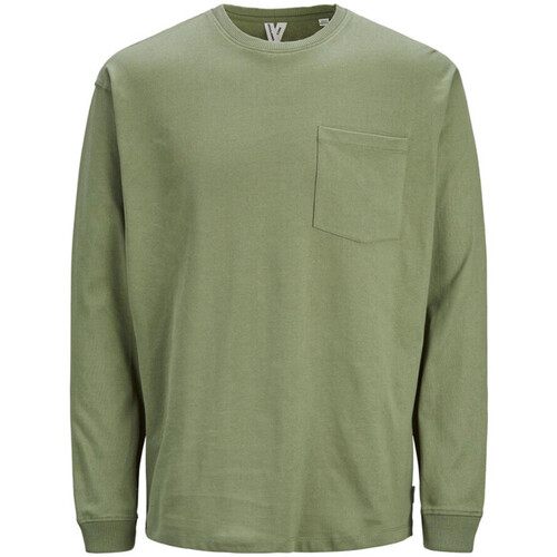 Abbigliamento Uomo T-shirt & Polo Jack & Jones 12218186 Verde
