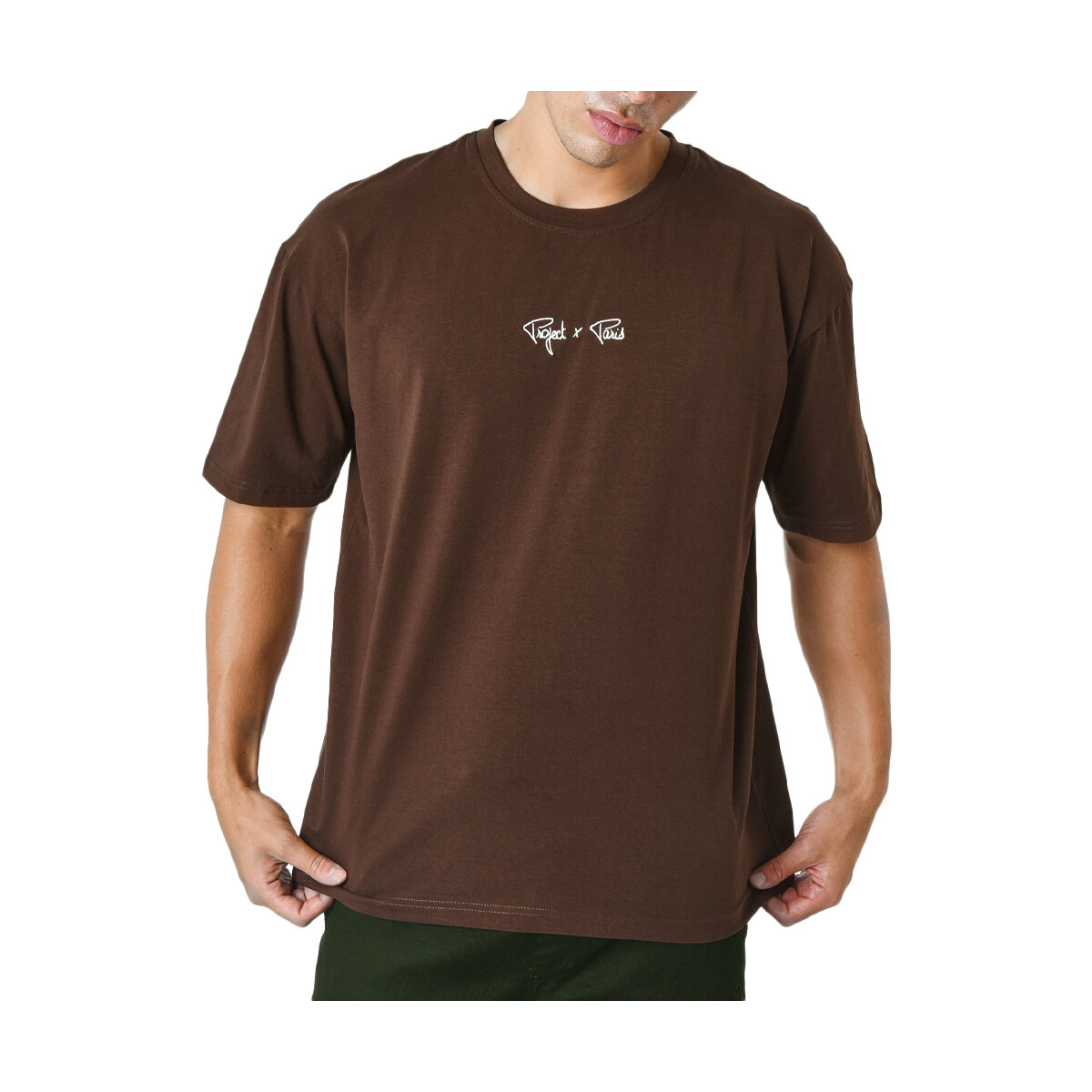 Abbigliamento Uomo T-shirt & Polo Project X Paris PXP-T231014 Marrone