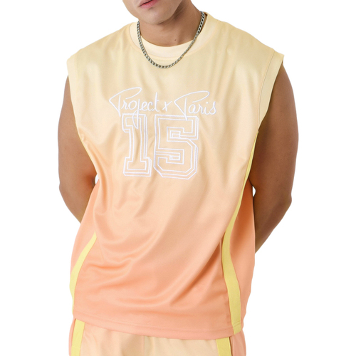 Abbigliamento Uomo Top / T-shirt senza maniche Project X Paris PXP-2310039 Arancio