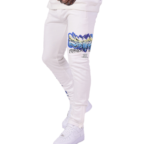 Abbigliamento Uomo Pantaloni da tuta Project X Paris PXP-2240163 Bianco