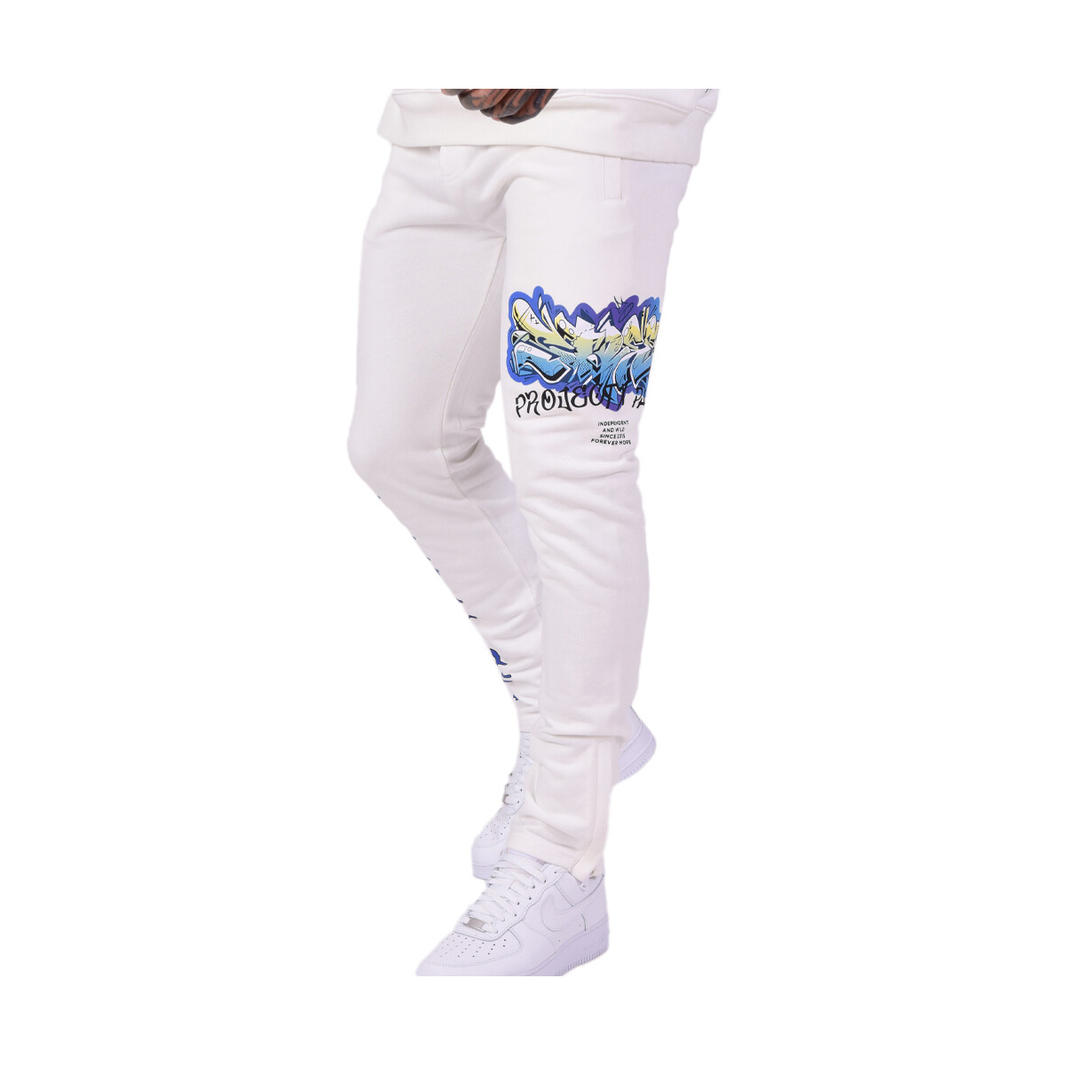 Abbigliamento Uomo Pantaloni da tuta Project X Paris PXP-2240163 Bianco