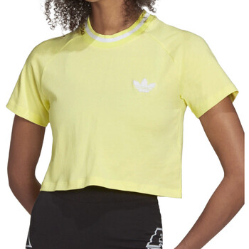 Abbigliamento Donna Top / T-shirt senza maniche adidas Originals H20255 Giallo