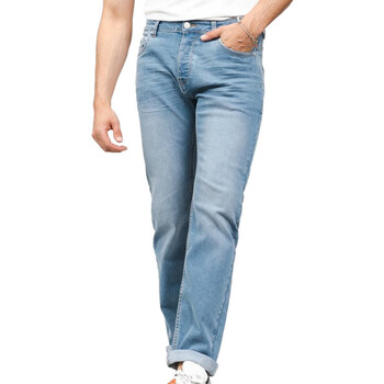 Abbigliamento Uomo Jeans dritti Deeluxe JJ8095M Blu