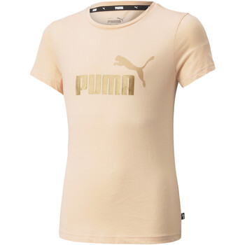 Abbigliamento Bambina T-shirt & Polo Puma 587041-91 Arancio